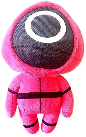 Buy 15cm Themed Pink Soldiers Squid Game Plush Toy Cotton For Children at wholesale prices