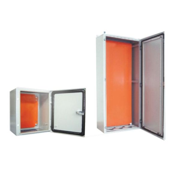 Buy Grey Stainless Steel Electrical Cabinets / Steel Electrical Box Smooth Surface at wholesale prices