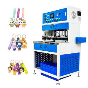 Heat and Cold Press Molding Machine for 3D Patches Keychains