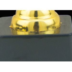 Custom Logo Plastic Trophy Cup With Star Design Three Sizes Optional