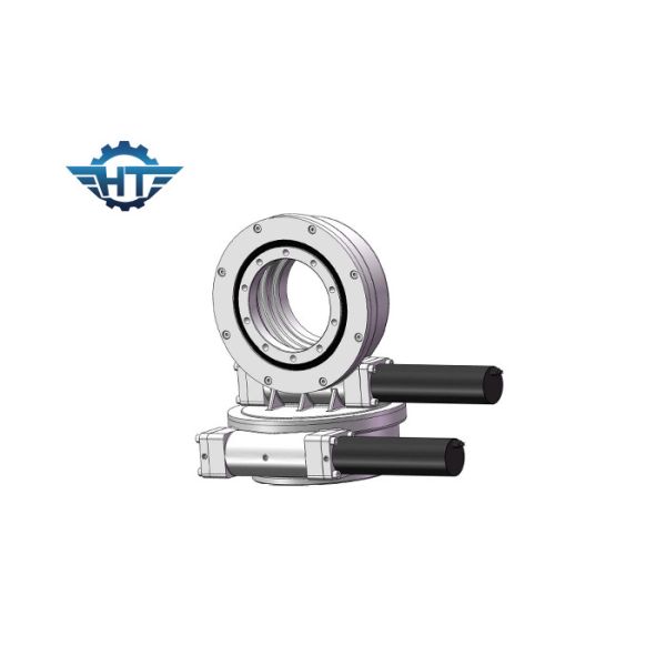 Top Precision Low Speed Dual Axis Slew Drive IP66 For PV Tracking System And CSP