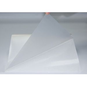 PVC Bonding Hot Melt Adhesive Film Milk White Translucent Washing 40°C/72H RoHs
