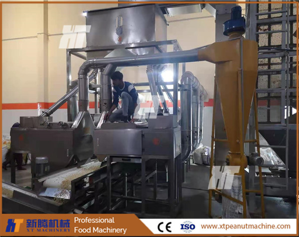 Buy Whole Kernel Peanut Blanching Equipment SUS304 Dry Peanut Blancher Machine at wholesale prices