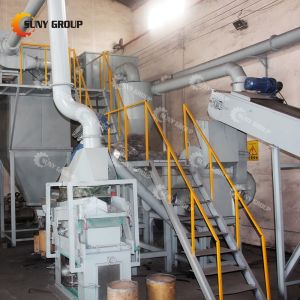 Cellphone Battery Recycling Machine with 9CrSi Blades Material and Automatic