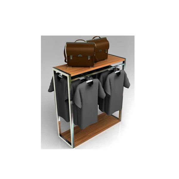 ODM Service Clothes Storage Rack , Square Type Middle Portable Clothes Hanging Rack