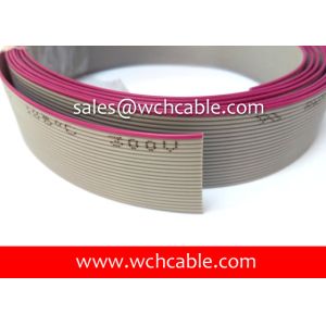 Quality PVC Flat Ribbon Cable UL2651 #28AWG 10Pins 1.0mm Pitch for sale