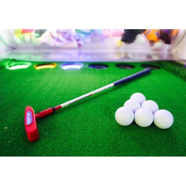 Booths Mini Golf Coin Operated Amusement Machines , Children Commercial Arcade Machines