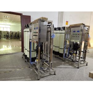1000LPH Auto Control Deionized Water Purifier 5000GPD Industrial Reverse Osmosis