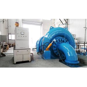 Steel/Stainless Steel Hydro Turbine Generator High Durability and 90-96%