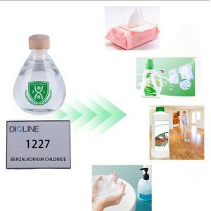 China Antimicrobial 1227 Benzalkonium Chloride Raw Material Liquid Cas No 85409 22 9 on sale