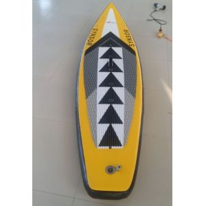 Portable Inflatable Racing Touring board For Single Person 3 x 0.72m yellow