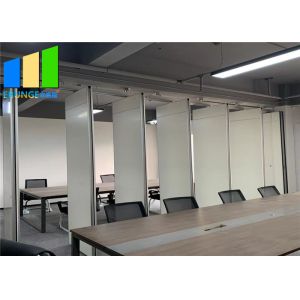 Quality Soundproof Material Aluminum Office MDF Folding Movable Room Partition Walls for sale