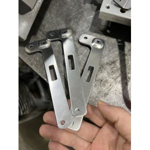 Flashlight Polished stainless steel clip Flashlight metal clip flashlight holder