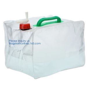 Portable portable collapsible hiking water container foldable water bag 5 liters