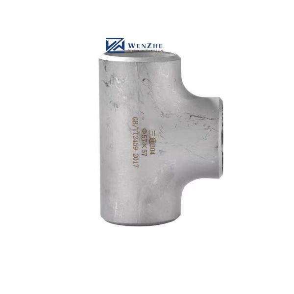 1"-4" DN25-DN100 Forged Stainless Steel 304 316 Round Tee Welding SCH40S ASTM B423 825 ASTM B16.9