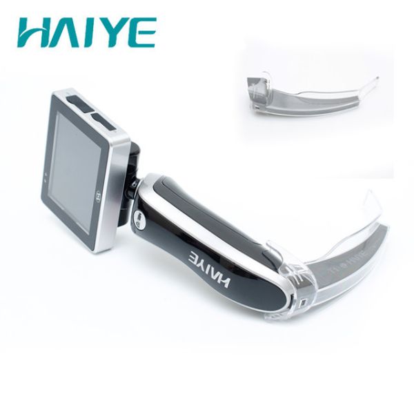 3.0 Inch LCD Optical Video Laryngoscope With 3P Medical Grade Disposable Blades