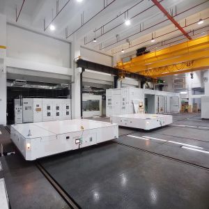 40 Tons Dual Cart Linkage Automated RGV