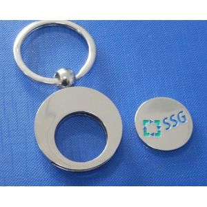 caddy coin key chain, trolley coin keychains, coin holers