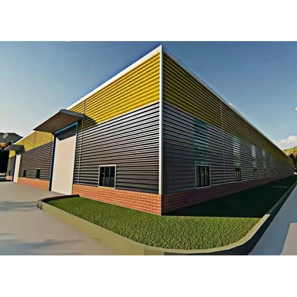 Industrial Modular Steel Frame Construction Factories Offices Halls Workshops