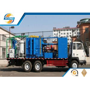 Quality Highly Integrated Oilfield Vehicles Flushing Fluid Truck , Oil Field Truck for sale