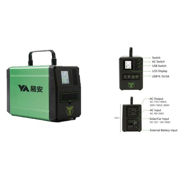Buy 220V 50Hz Outdoor Solar Power Station 500Wh Solar Generator With Lithium Iron Phosphate Battery at wholesale prices