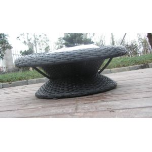 Pet Basket Pet Furniture With Aluminum Frame , Waterproof Wicker