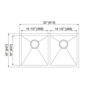 High Temperature Resistant Low Divide Kitchen Sink With High Durability