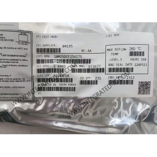 Field Programmable Gate Array 10M25DCF256I7G 450MHz Field Programmable Gate