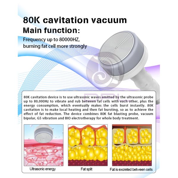 DPL Weight Loss Ultra Cavitation Slimming tripolar rf cavitation machine slimming Ultrasonic Cavitation Slimming Machine 6 in 1