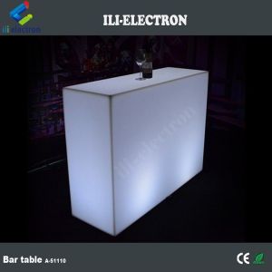 Commercial Luminous LED Bar Counter , Rectangle LED Glow Table Waterproof