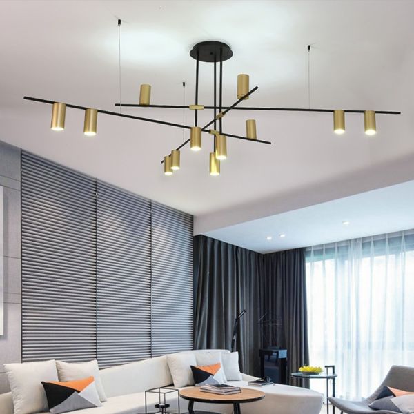 110V 123*55mm LED Modern Hanging Chandelier For Dining Room