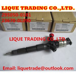 Quality DENSO Genuine &amp; New common rail injector 295050-0180 295050-0181 295050-0520 for TOYOTA Hilux 23670-0L090 23670-09350 for sale