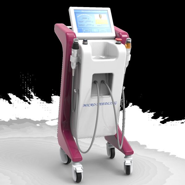 Microneedle therapy system fractional microneedle radiofrequency micro needling