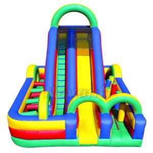 Customizable Inflatable Obstacle Course Equipment Unisex As Picture or Custom