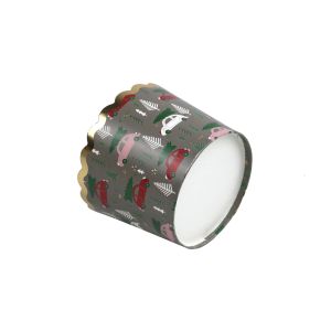 Greaseproof Muffin Wrapper Baking Paper Cupcake Case