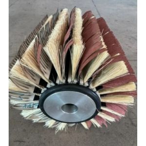 Customized Grinding And Polishing Brushes Sandpaper Sisal Strip Brush Polishing