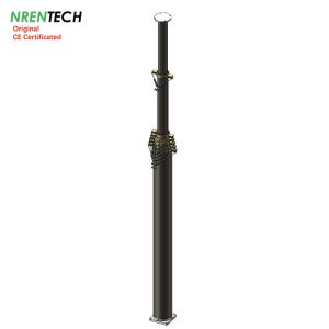 15m mobile telescopic mast-aluminum materials-pneumatic mast-300kg payloads-
