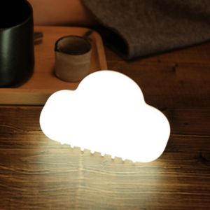 Cloud LED Night Light Rechargeable ABS Romantic Desk Lamp For Bedroom Living