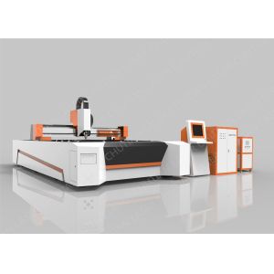 Quality 1500W Raycus Laser Source Fiber Laser Cutting Machine For Metal With Medium Power for sale
