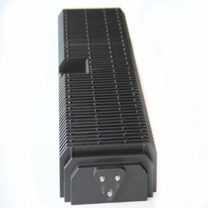 Led Lamp Housing Heatsink Aluminium Die Casting Process Black