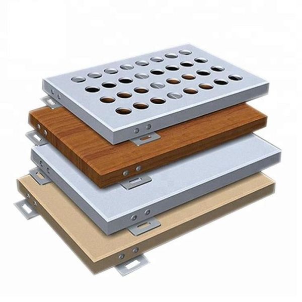 Buy Smooth Surface Exterior Wall Cladding Aluminium Solid Panel SGS Certification at wholesale prices