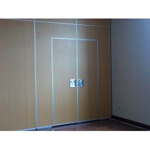 Melamine Finished Sliding Partition Walls Top Hanging System For Classroom