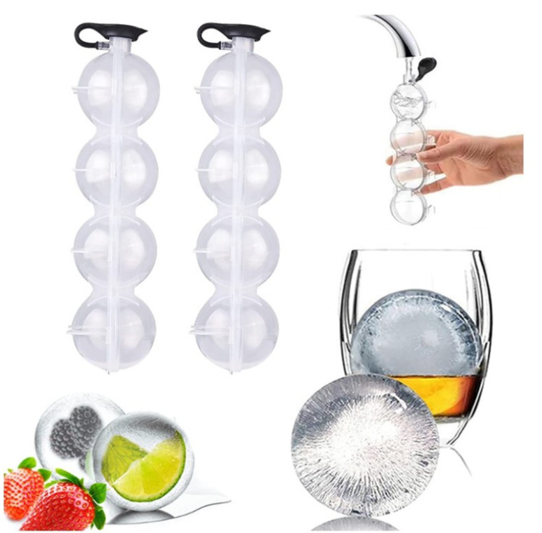 Silicone Ice Cube Mold for Easy Release Whisky Balls Stocked Kitchen Accessory in 2023