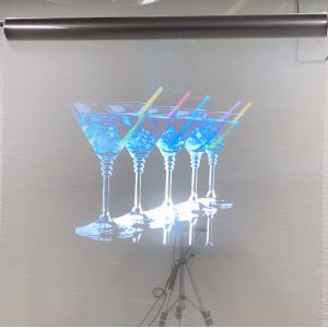 Adhesive Mirror Holographic Galss Projection Film high brightness