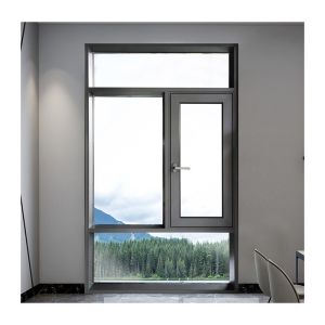 Australian Standard Aluminum Residential Casement Windows with Folding Screen