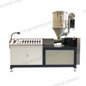 PA66GF25 Plastic Extrusion Line Machine Granules Processing Thermal Break Strips