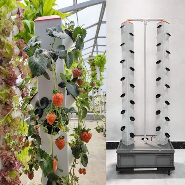 Buy Perfect Vertical Column Hydroponic Aeroponic Planting System Aeroponic Growtower at wholesale prices