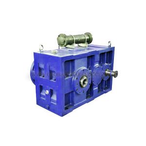 Horizontal ZLYJ Single Screw Gear Box For Motor 22KW/30KW/55KW