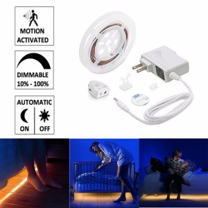 Motion Activated LED Dimmable Strip Lights with PIR Sensor