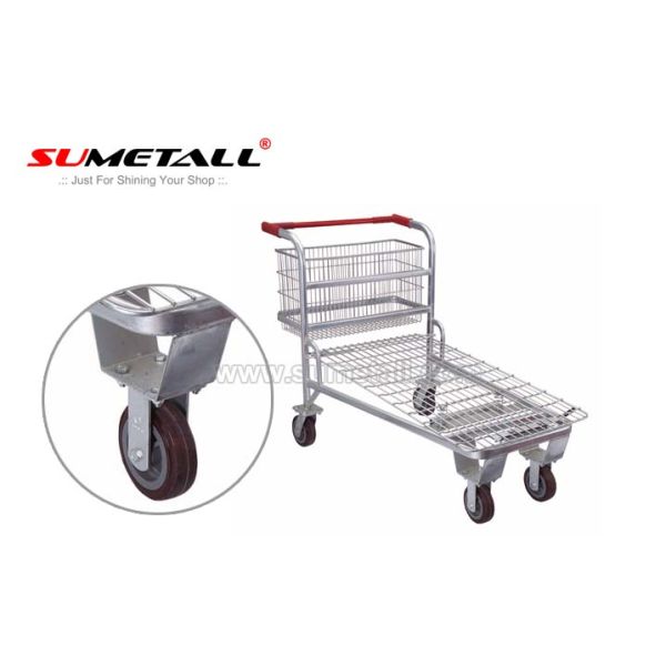 Large Shopping Trolley For Heavy Weights Used In Wholesale Market